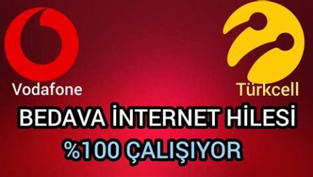 Vodafone Bedava İnternet Hilesi